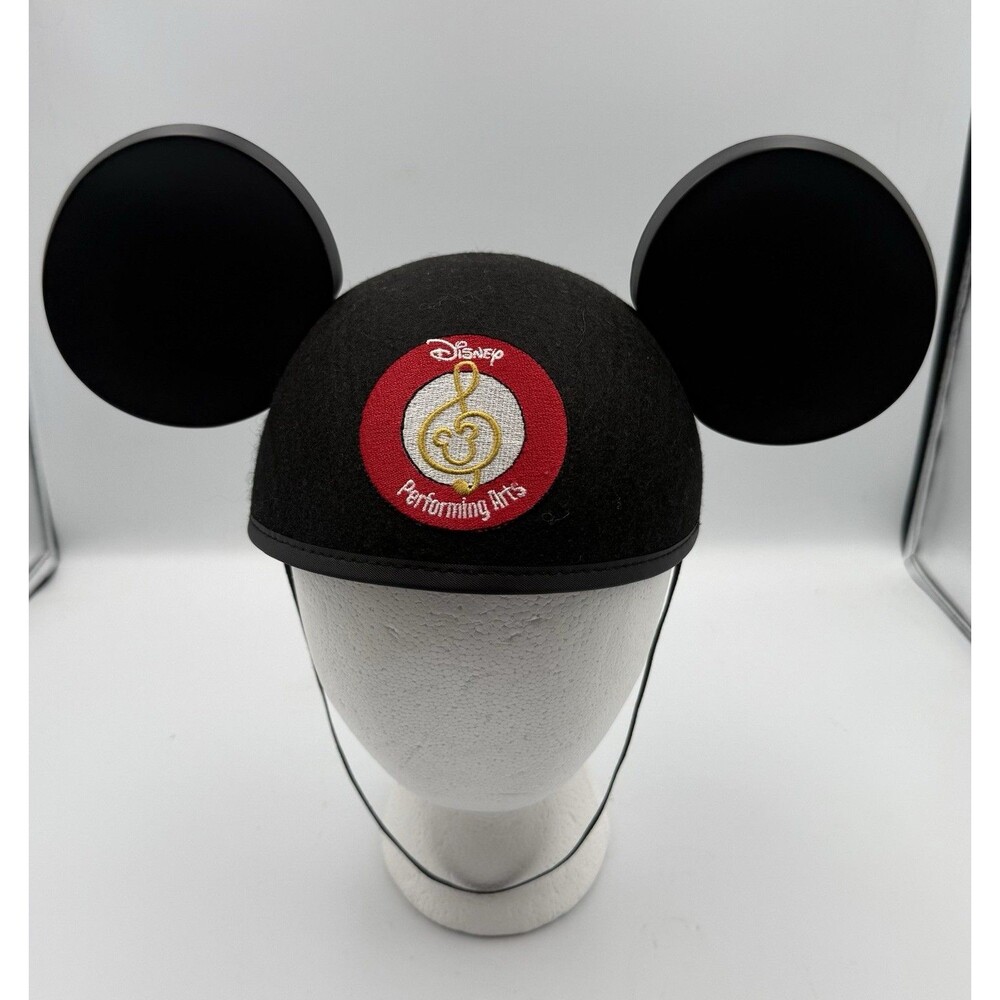 Disney Parks Mickey Mouse Ears Performing Arts Black Hat Adult One Size
